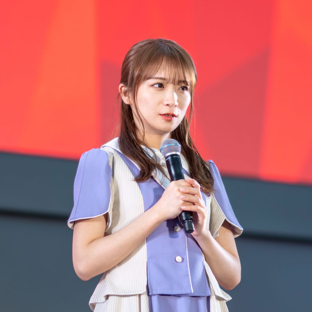 「バイトル学園祭2022」に登壇した乃木坂46・秋元真夏