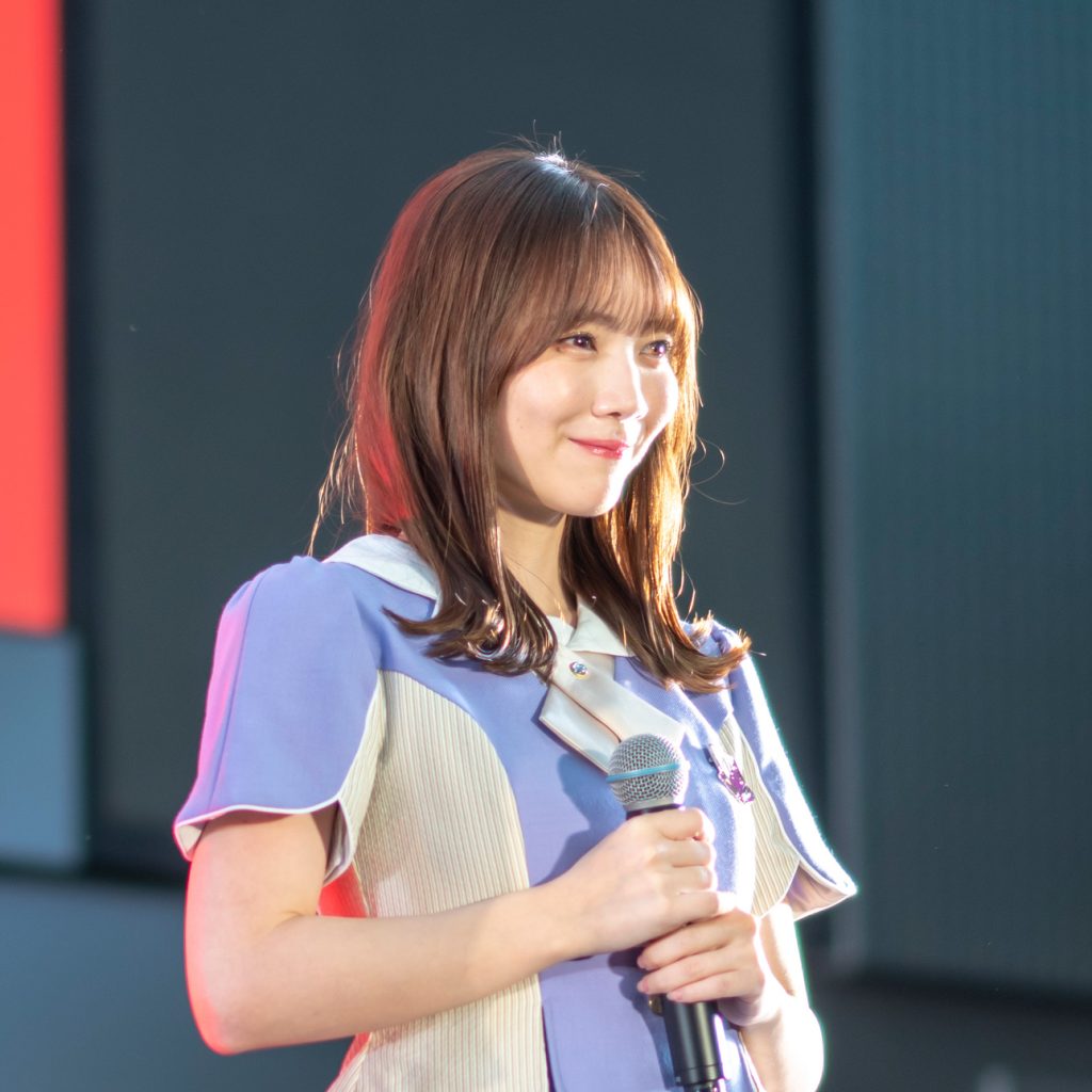 「バイトル学園祭2022」に登壇した乃木坂46・田村真佑