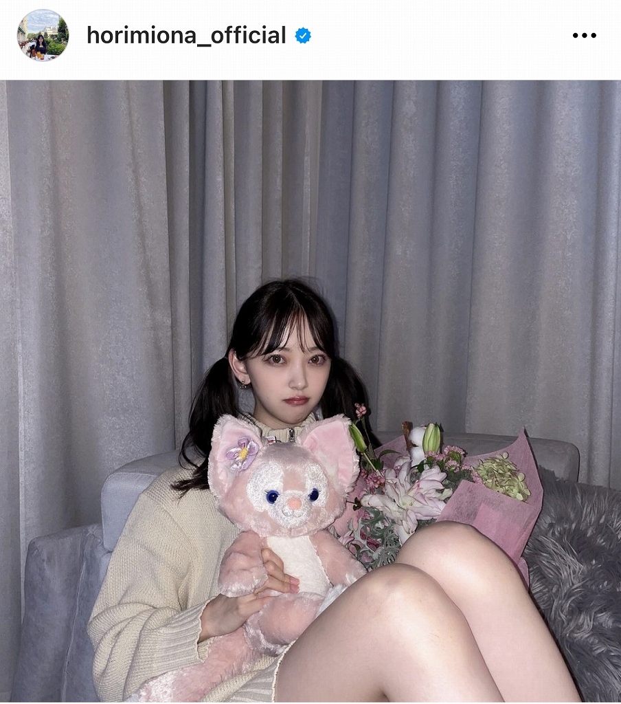 ※画像は堀未央奈Instagram(horimiona_official)より