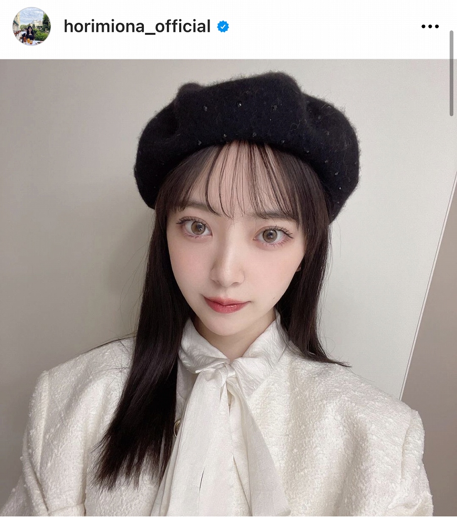 ※画像は堀未央奈Instagram(horimiona_official)より