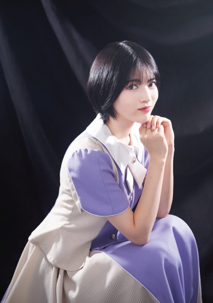 「BUBKA12月号」に登場する乃木坂46林瑠奈