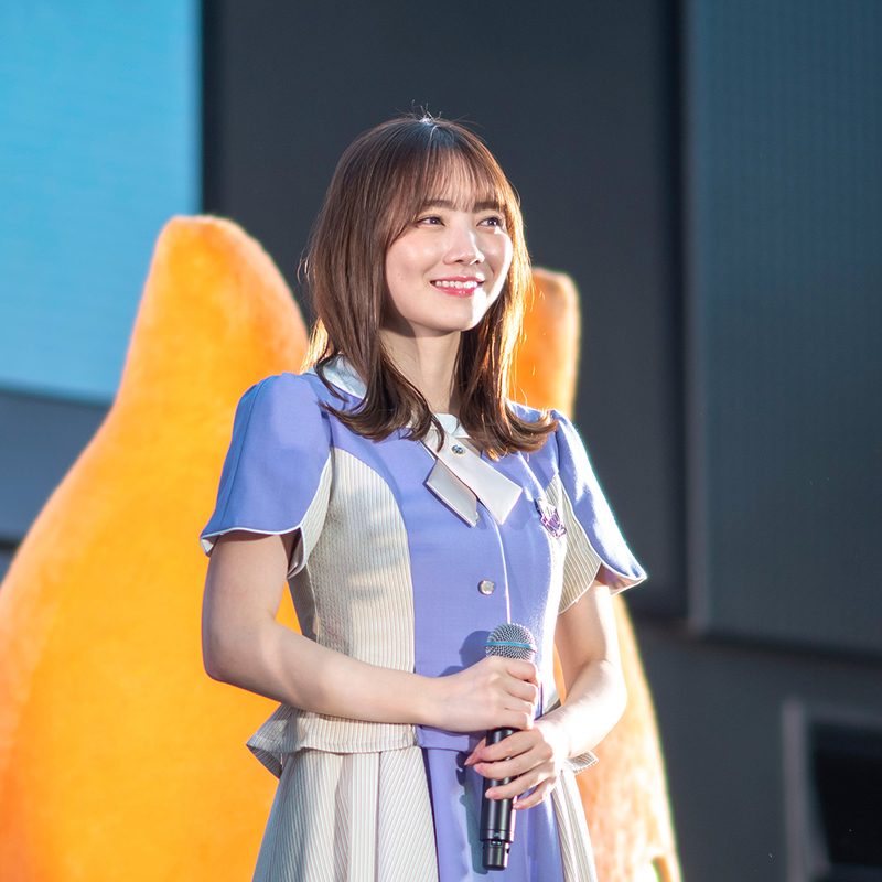 「バイトル学園祭2022」に出席した乃木坂46田村真佑