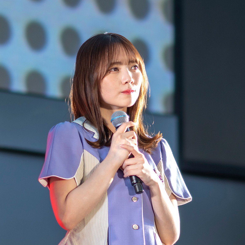 「バイトル学園祭2022」に出席した乃木坂46田村真佑