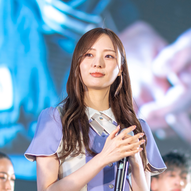 「バイトル学園祭2022」に出席した乃木坂46梅澤美波