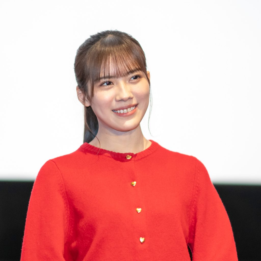 「日向坂映画祭VOL.3」舞台あいさつに出席した森本茉莉