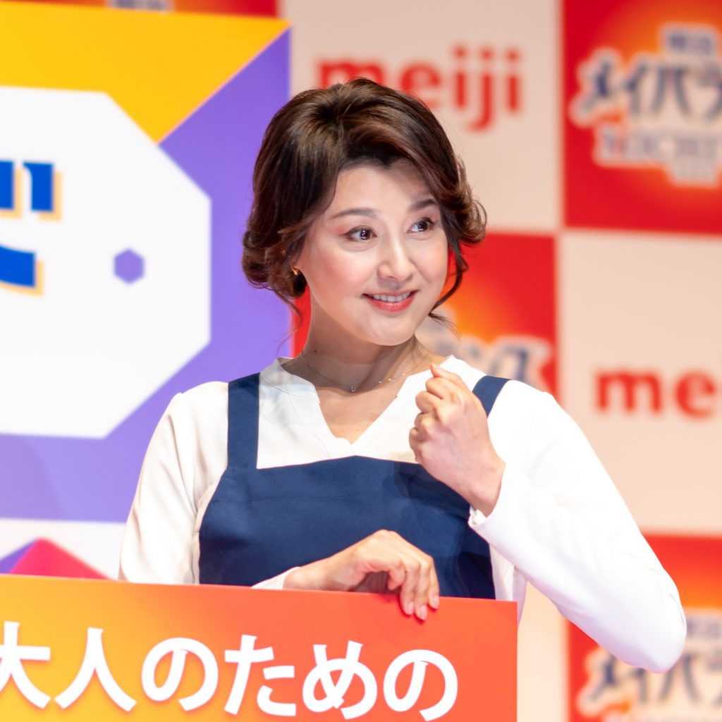 「明治メイバランスMICHITAS(ミチタス)」PRイベントに出席した藤原紀香