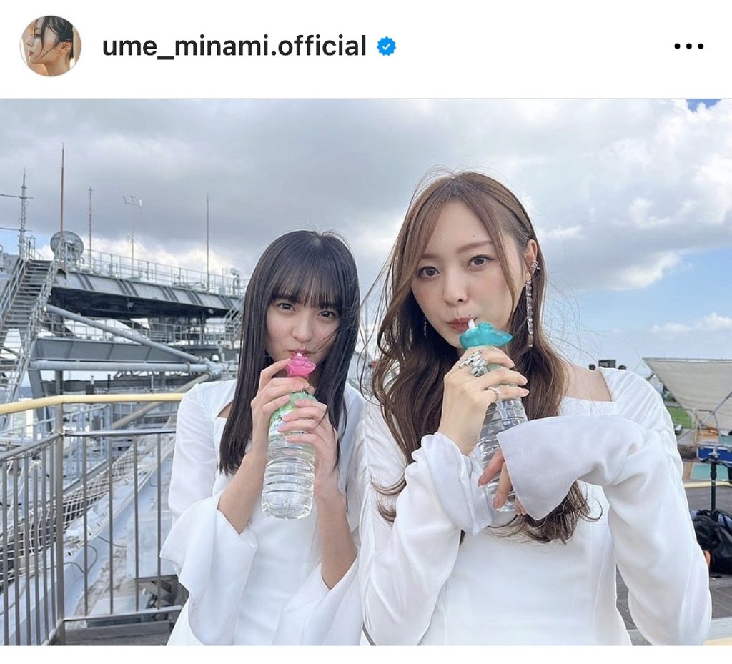 ※画像は梅澤美波オフィシャルInstagram(ume_minami.official)より