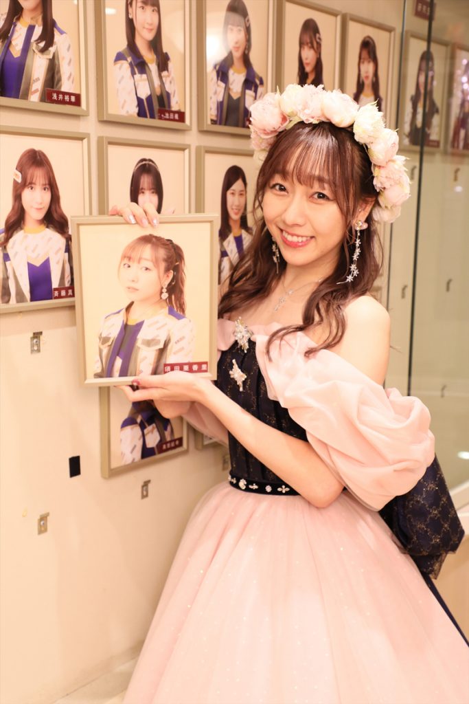 自身の写真を外す“SKE48”須田亜香里