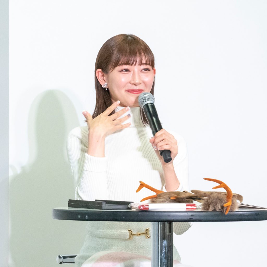 「大立山まつり」PRイベントに出席した渡辺美優紀