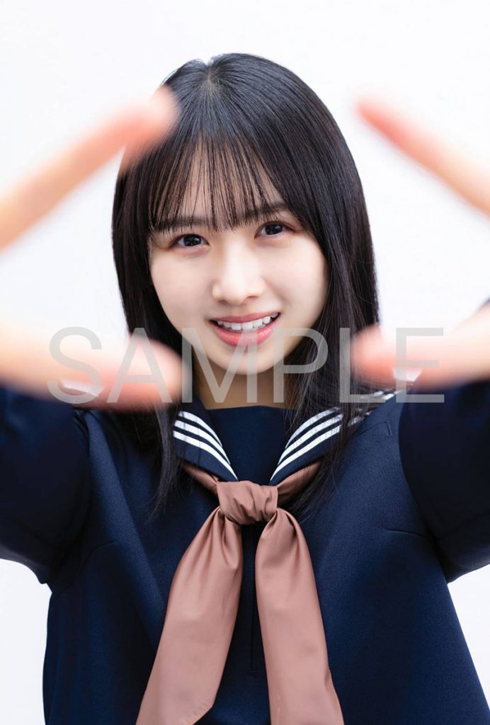 「BUBKA2月号」日向坂46上村ひなのHMV&BOOKS onlineポストカード