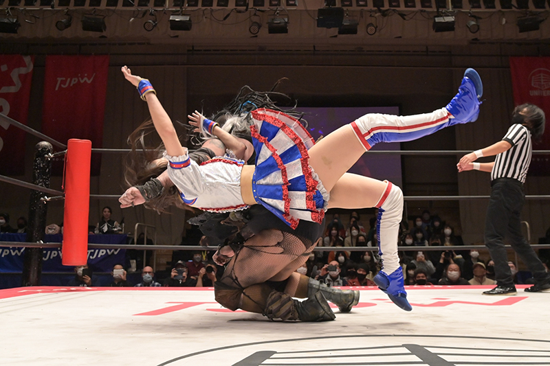 東京女子プロレス '23 プリンセスタッグ選手権試合 より