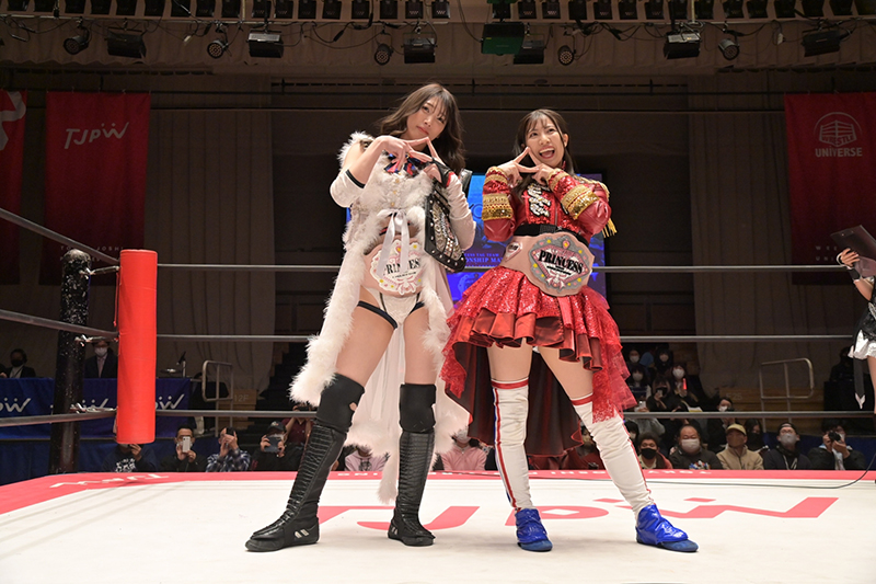 東京女子プロレス '23 プリンセスタッグ選手権試合 より