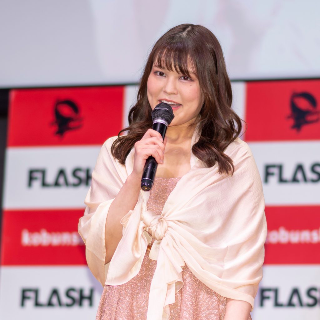 「ミスFLASH2023」グランプリ発表会見よりmissha