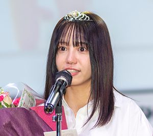 【ミスFLASH2023】元アイドル・弓川いち華「私を信じて応援してくださったファンの皆さんのおかげ」涙で感謝のメッセージ