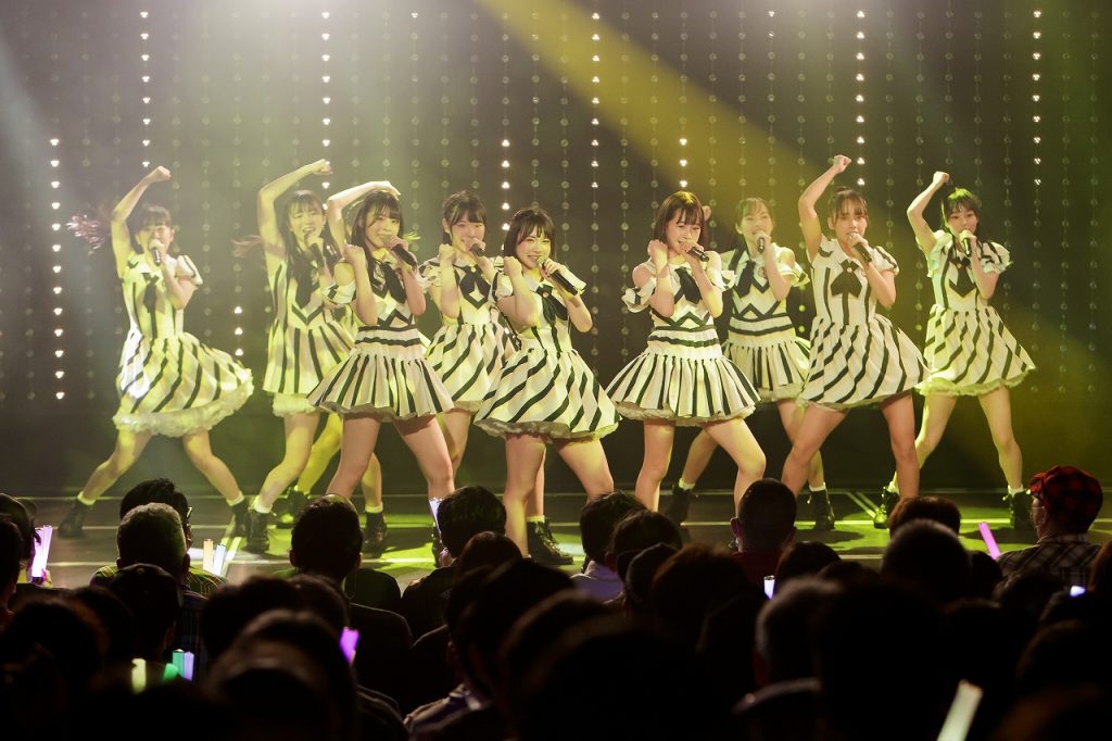 NMB48の9期研究生新公演「世代交代前夜」より
©Showtitle