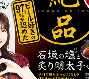 AKB48柏木由紀が激推しする“絶品”かっぱえびせん