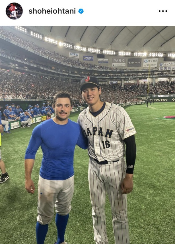 ※画像は大谷翔平オフィシャルInstagram(shoheiohtani)より