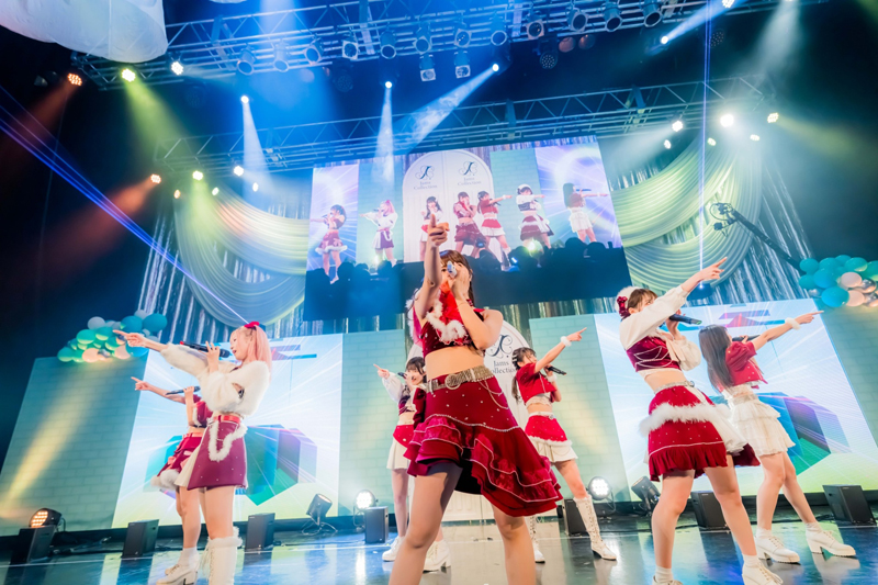 東京・Zepp DiveCity(TOKYO)で「Jams Collection 2周年記念LIVE『坂東遥 卒業公演スペシャル』」を開催したJams Collection