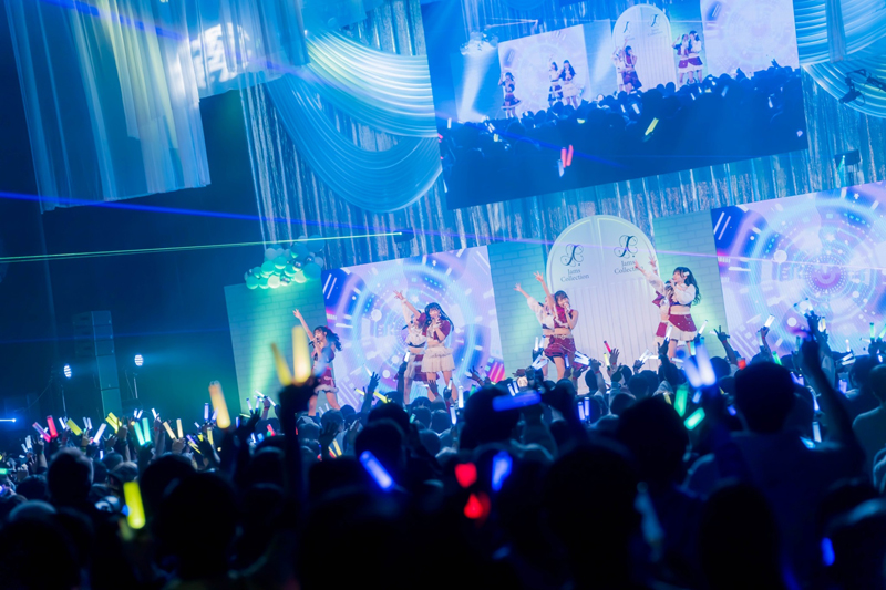 東京・Zepp DiveCity(TOKYO)で「Jams Collection 2周年記念LIVE『坂東遥 卒業公演スペシャル』」を開催したJams Collection