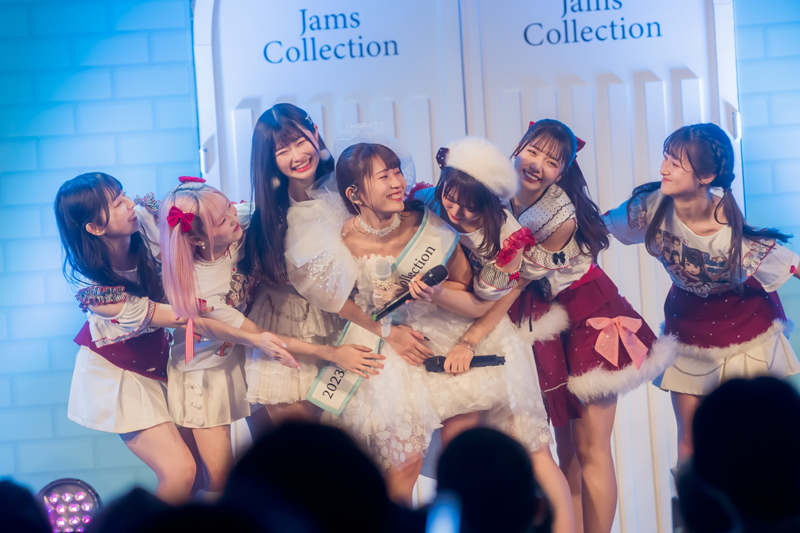 東京・Zepp DiveCity(TOKYO)で「Jams Collection 2周年記念LIVE『坂東遥 卒業公演スペシャル』」を開催したJams Collection