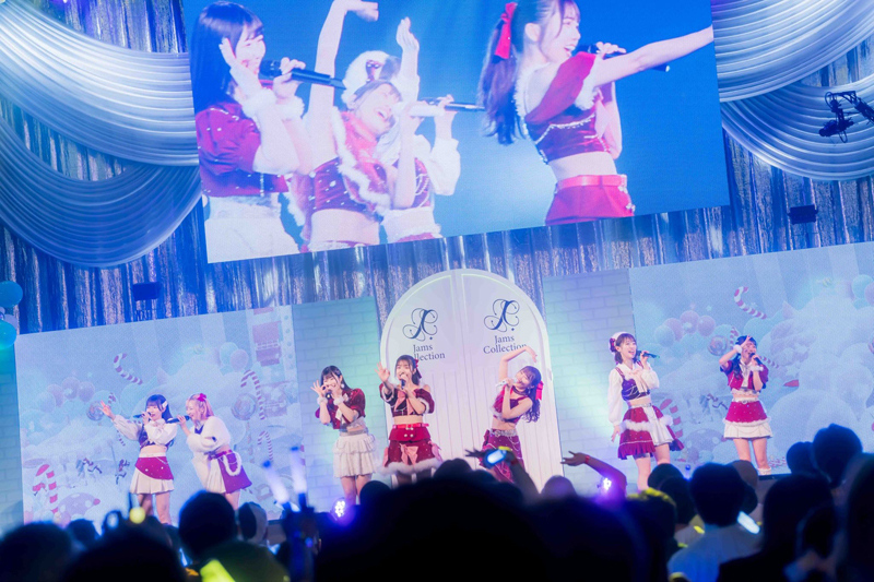 東京・Zepp DiveCity(TOKYO)で「Jams Collection 2周年記念LIVE『坂東遥 卒業公演スペシャル』」を開催したJams Collection