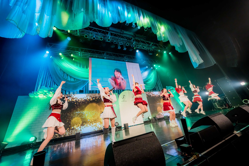 東京・Zepp DiveCity(TOKYO)で「Jams Collection 2周年記念LIVE『坂東遥 卒業公演スペシャル』」を開催したJams Collection