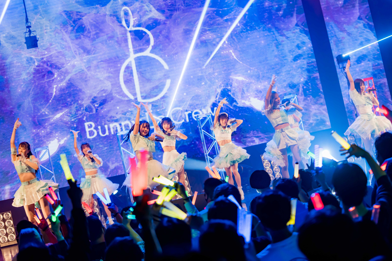 2ndワンマンライブの一都市目となる東京・Spotify O-EAST公演を行ったBunny La Crew