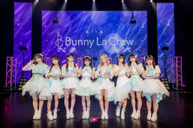 2ndワンマンライブの一都市目となる東京・Spotify O-EAST公演を行ったBunny La Crew