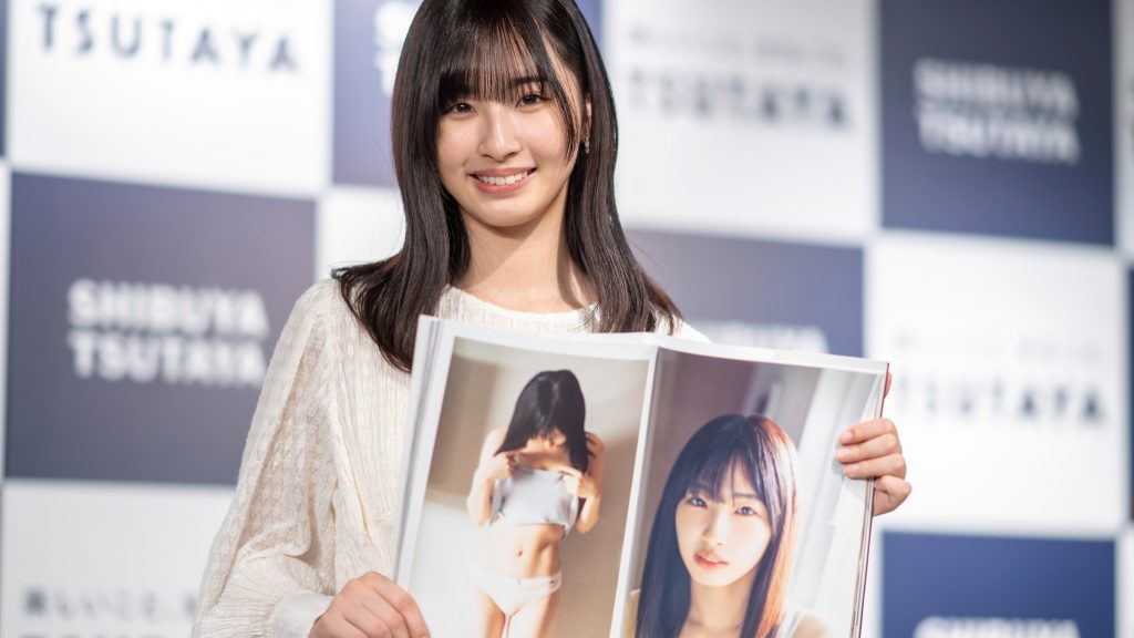 STU48沖侑果ファースト写真集「遊泳禁止」発売記念取材会より
