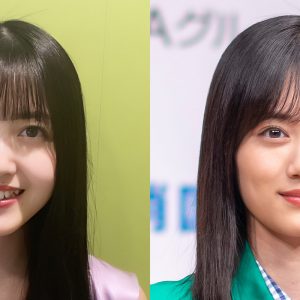 乃木坂46久保史緒里＆山下美月、二の腕チラリ…！Wセンターが本気の腕相撲対決