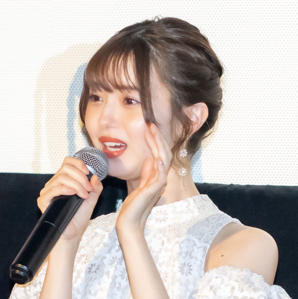 映画「夢叶えるサウナ」完成披露イベントに出席した市川美織