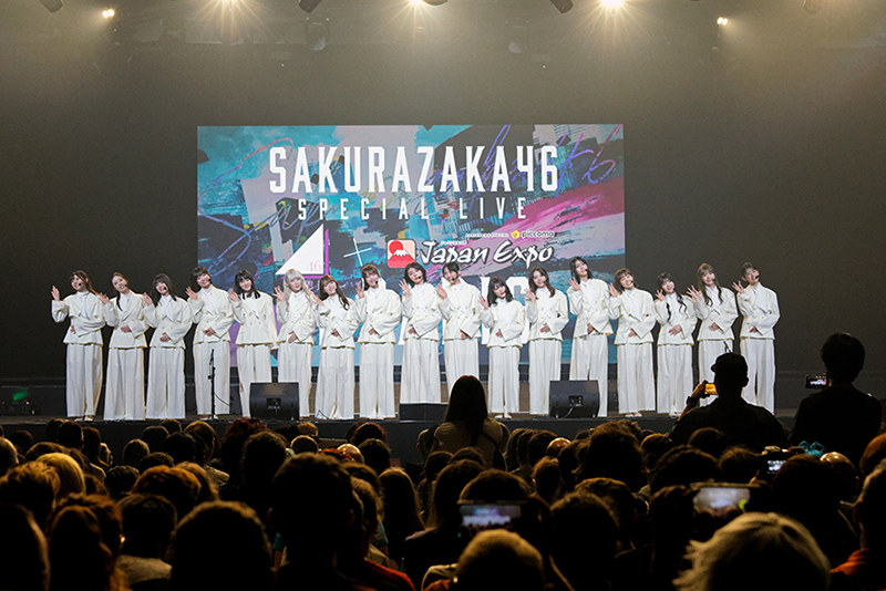 櫻坂46初の海外イベント「Japan Expo Paris 2023」より