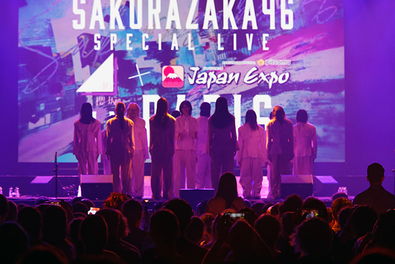 櫻坂46初の海外イベント「Japan Expo Paris 2023」より