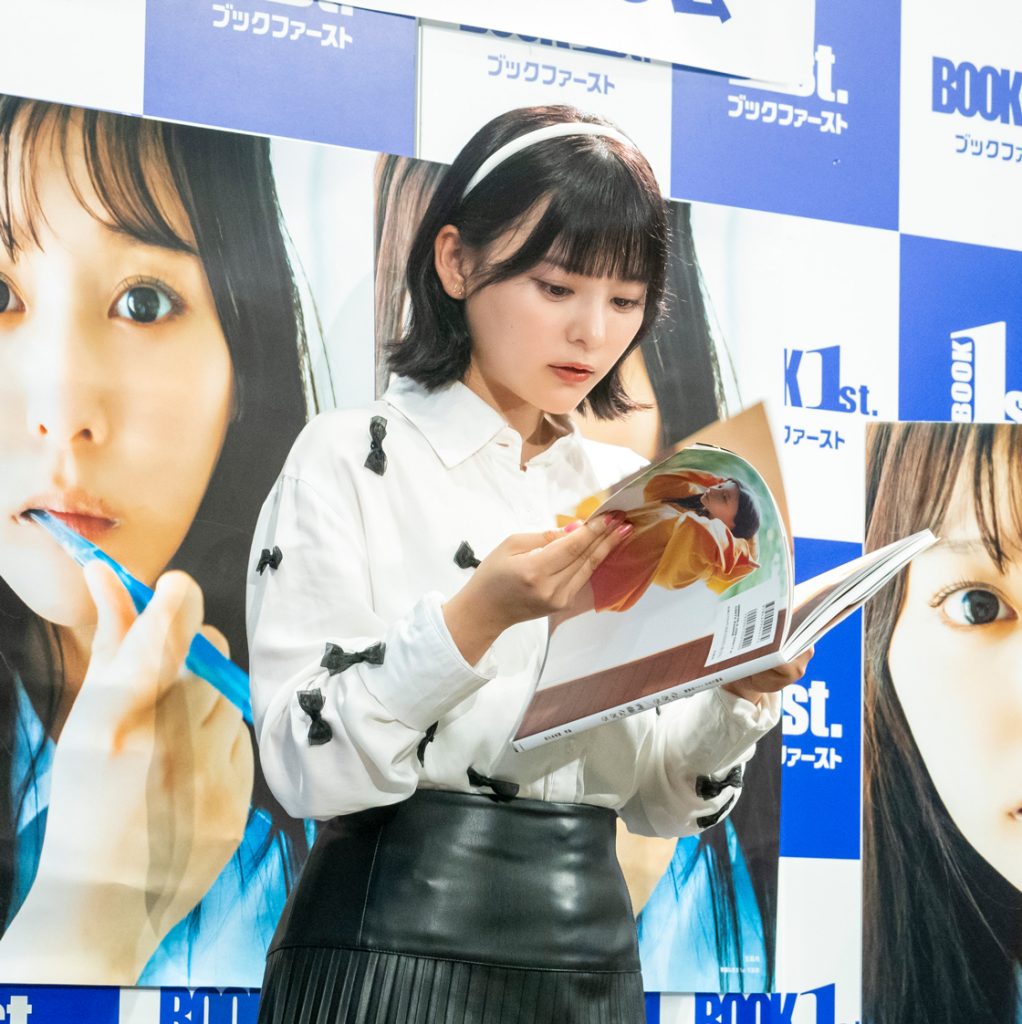 齊藤なぎさ1st写真集「なぎさ」発売記念取材会より