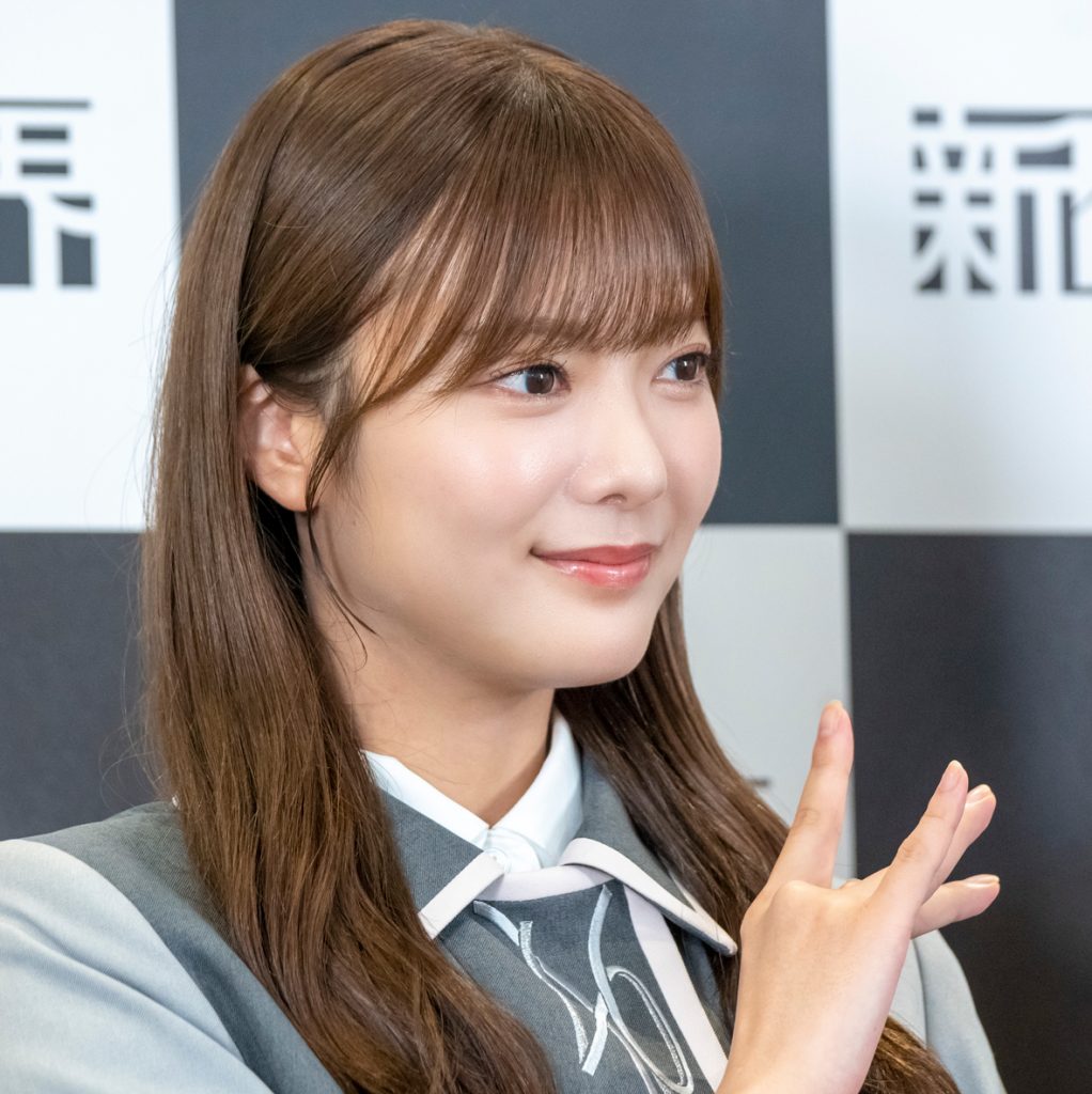 櫻坂46展「新せ界」取材会に出席した田村保乃