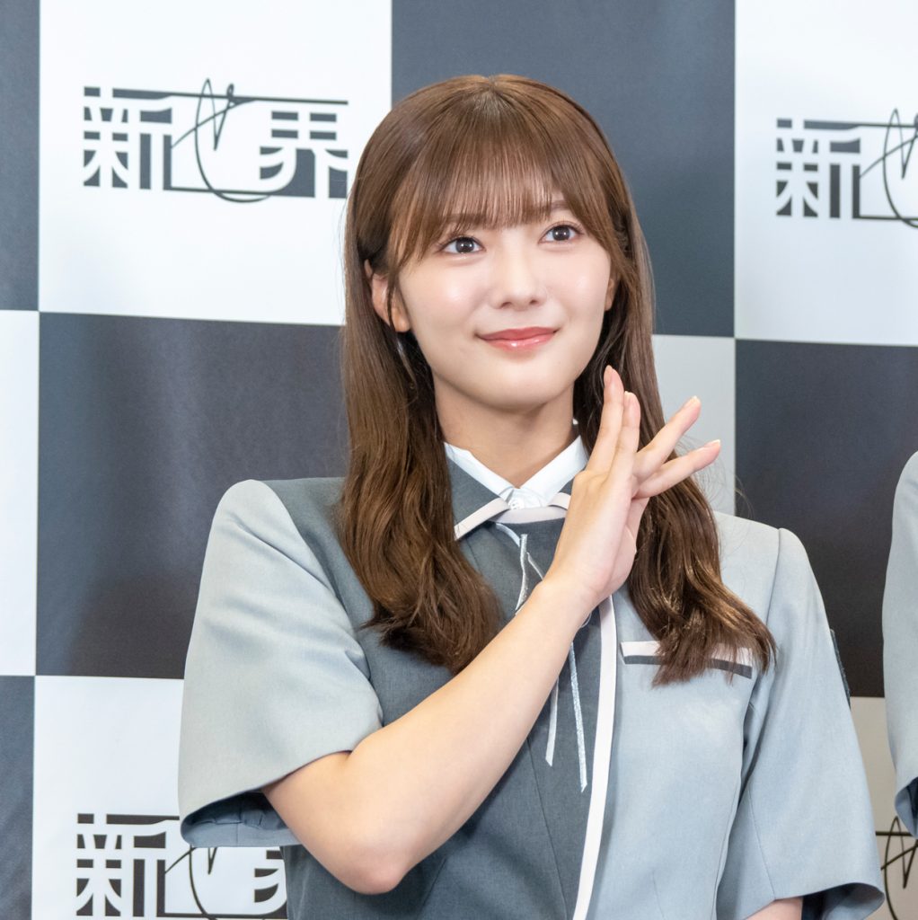 櫻坂46展「新せ界」取材会に出席した田村保乃