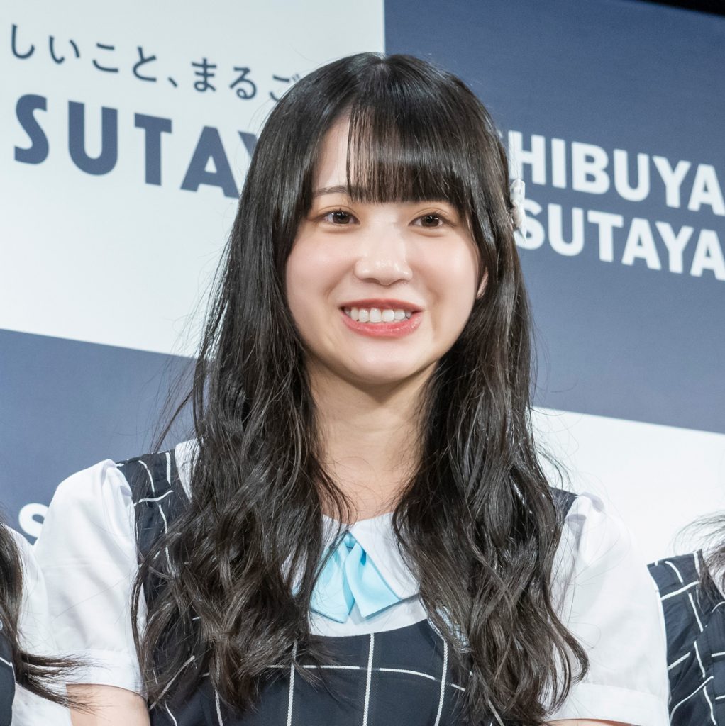 「STU48 6th Anniversary Concert Documentary Book」発売記念取材会に出席したSTU48中村舞