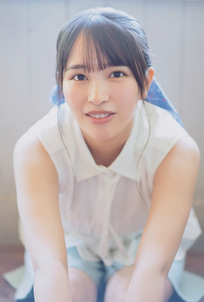 「B.L.T.2023年10月号」セブンネットショッピング購入特典ポストカード【川又あん奈（STU48）】