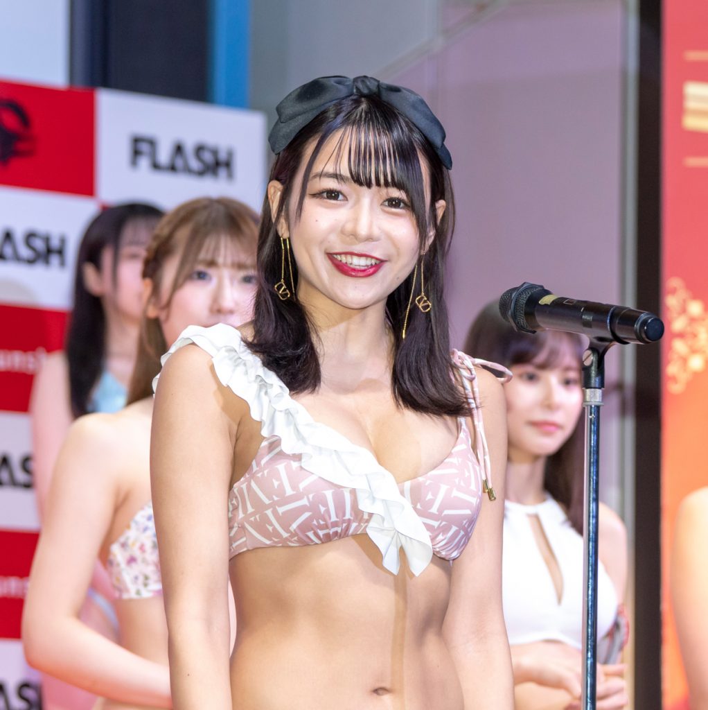 「ミスFLASH2024」ファイナリストお披露目・所信表明イベントより