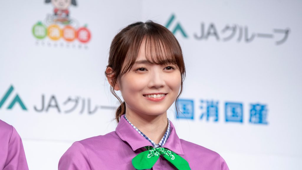 JAグループ×乃木坂46「国消国産」プロモーション新CM発表会に出席した田村真佑