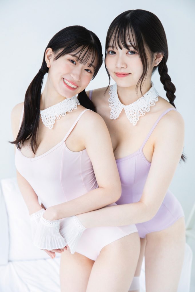 「BUBKA11月号増刊 NMB48ver.」で表紙を飾っているNMB48上西怜＆黒田楓和