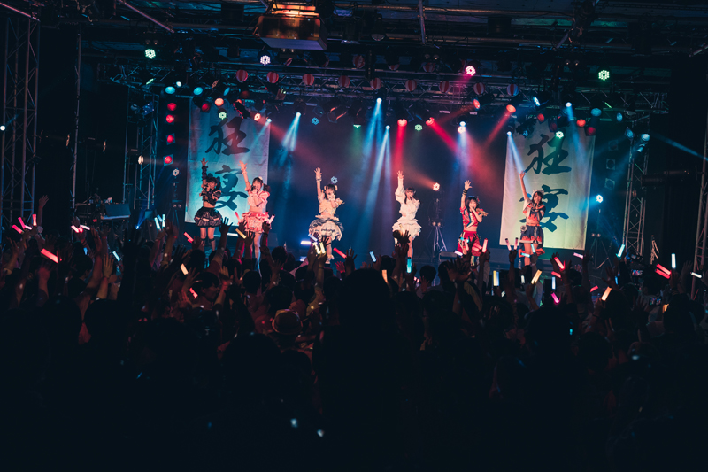 UtaGe!が東京・新宿BLAZEで3rdワンマンライブ「狂宴」を開催