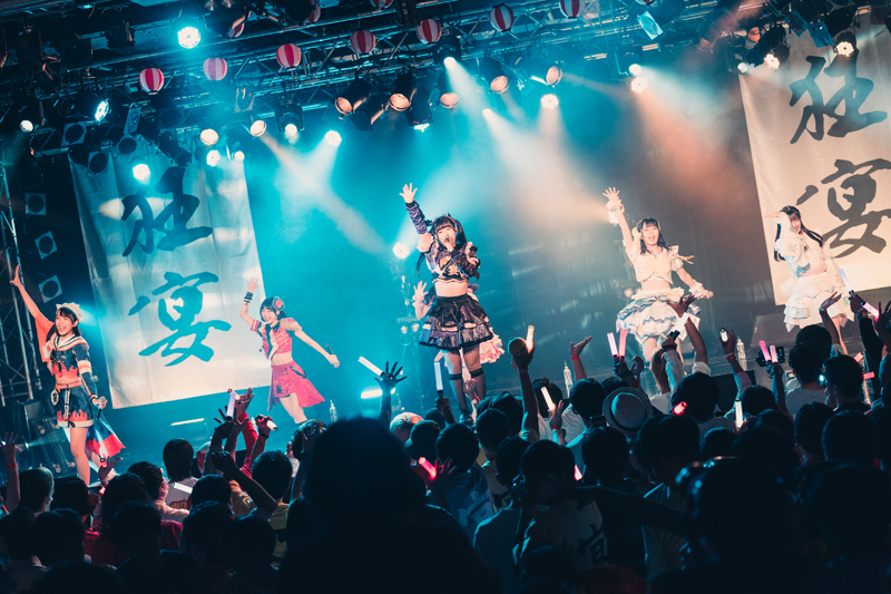 UtaGe!が東京・新宿BLAZEで3rdワンマンライブ「狂宴」を開催