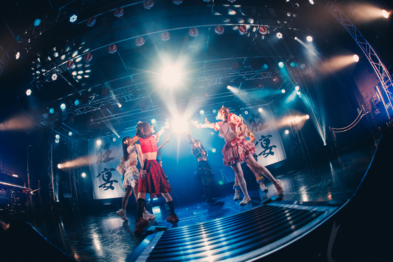 UtaGe!が東京・新宿BLAZEで3rdワンマンライブ「狂宴」を開催