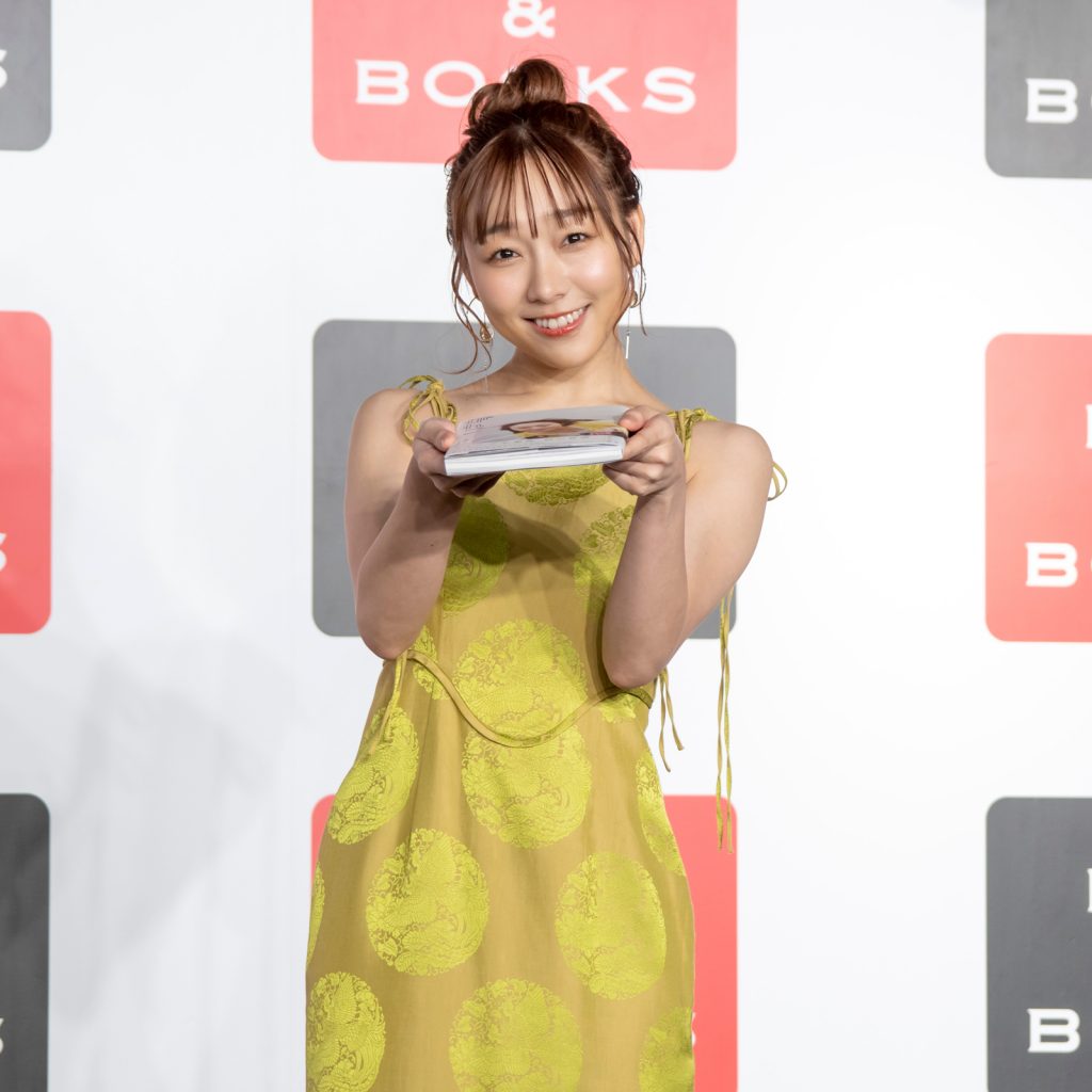 フォトエッセイ「がんこ」(扶桑社)発売記念取材会に出席した須田亜香里