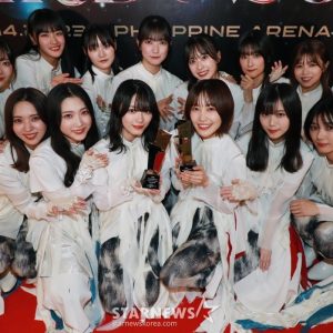 櫻坂46、フィリピンに登場！「2023 Asia Artist Awards」にて二冠達成