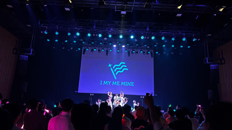 I MY ME MINEが新体制お披露目ライブを行った