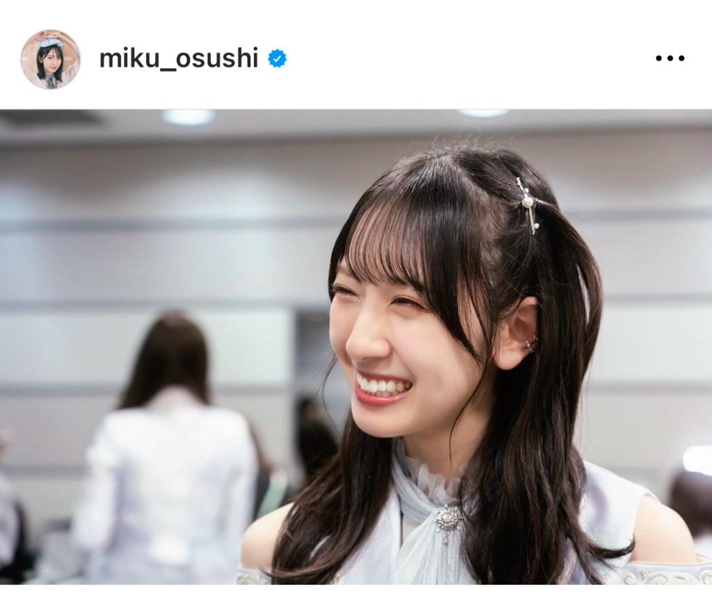 ※画像は金村美玖オフィシャルInstagram(miku_osushi)より