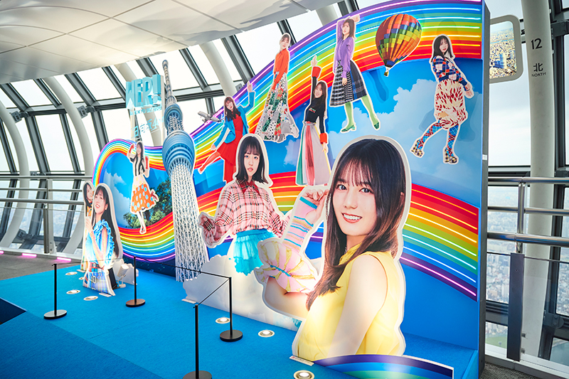 「日向坂46 WE R! in TOKYO SKYTREE(R) -日向坂46の虹-」より日向坂46に囲まれて③