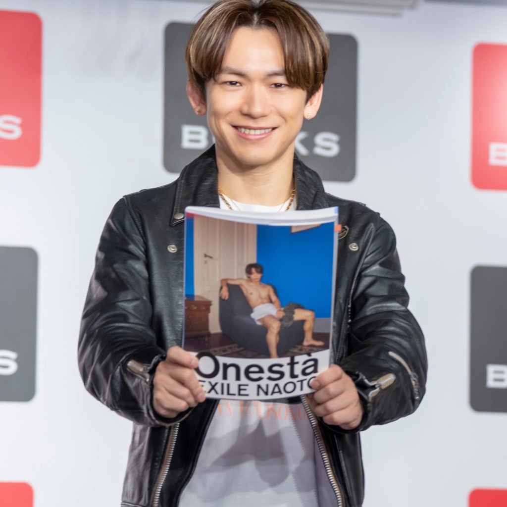 EXILE NAOTO 1st写真集「Onesta」発売記念取材会より